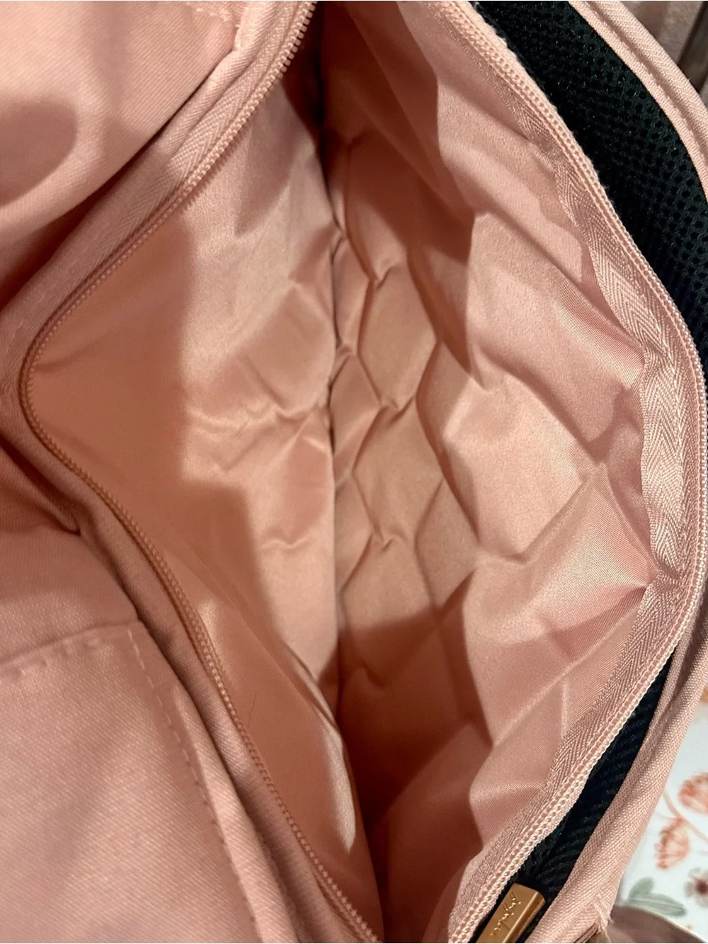 JUJUBE ‘BE RIGHT BACK’ DIAPER BAG BACKPACK PINK BLUSH CHROMATICS